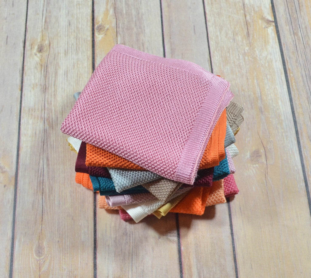 Knitted Pocket Squares