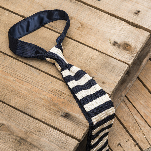 Striped Knitted Ties