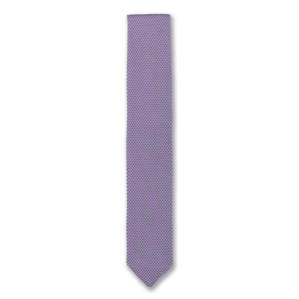 Purple Knitted Ties