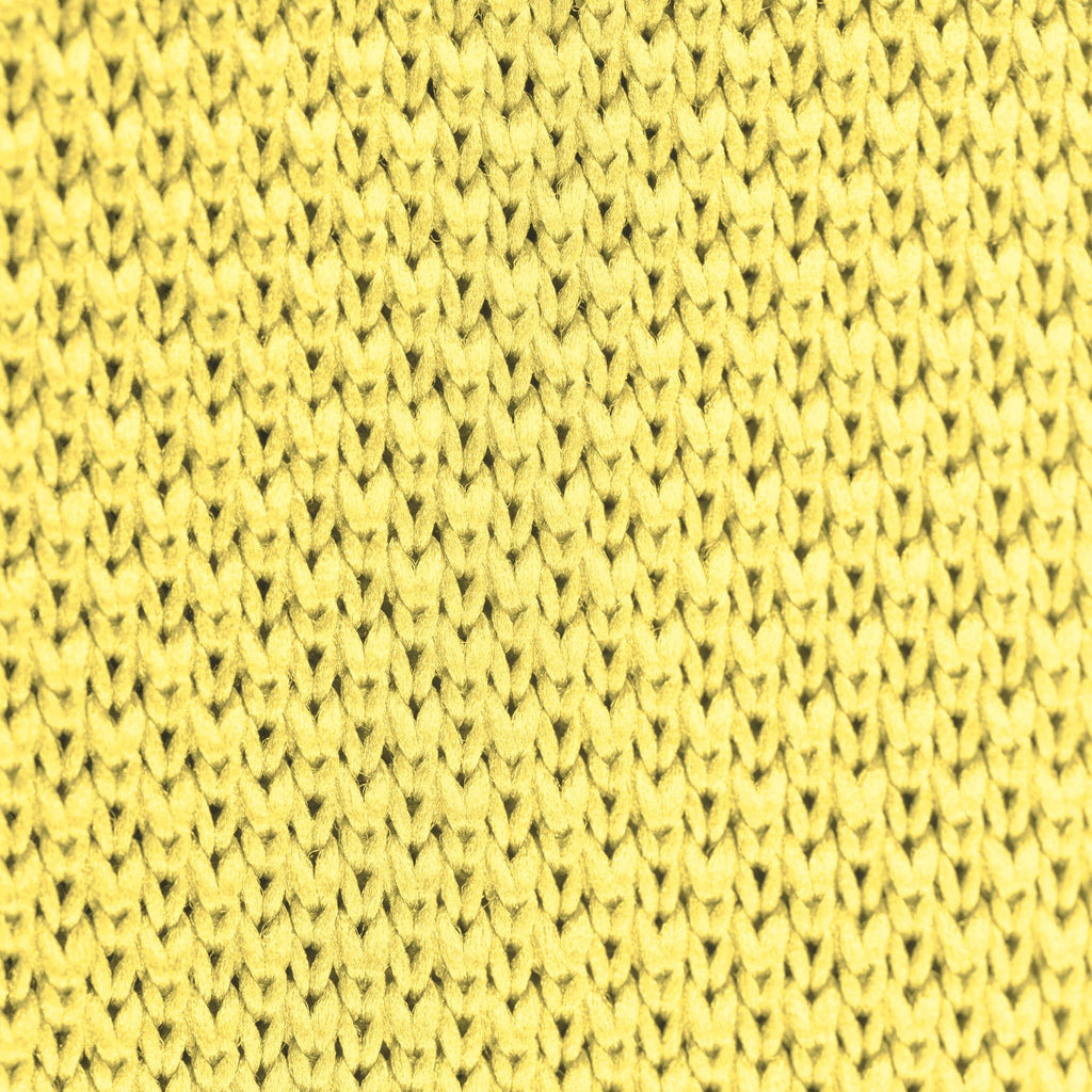 Broni&Bo Bow Tie Mellow Yellow Mellow yellow knitted bow tie