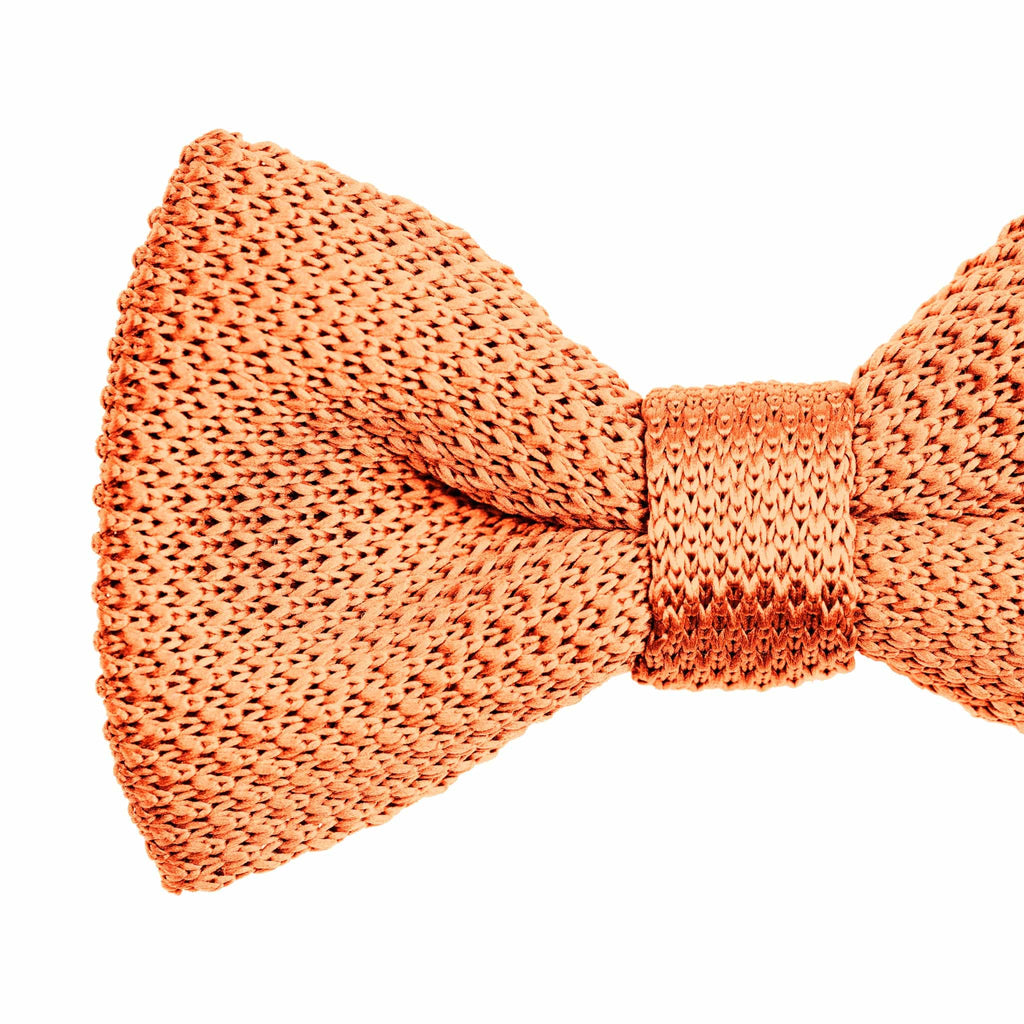 Broni&Bo Bow tie sets Coral Fusion Coral fusion knitted bow tie and pocket square set