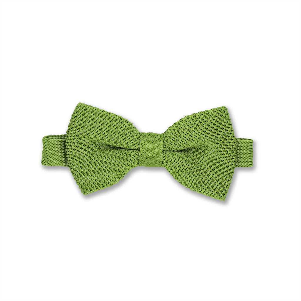 Broni&Bo Emerald Green Knitted bow ties