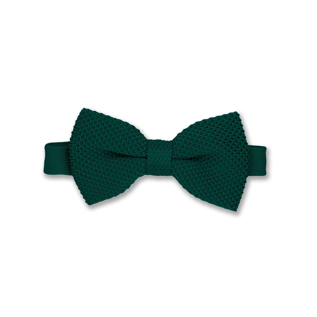 Broni&Bo Green Knitted bow ties