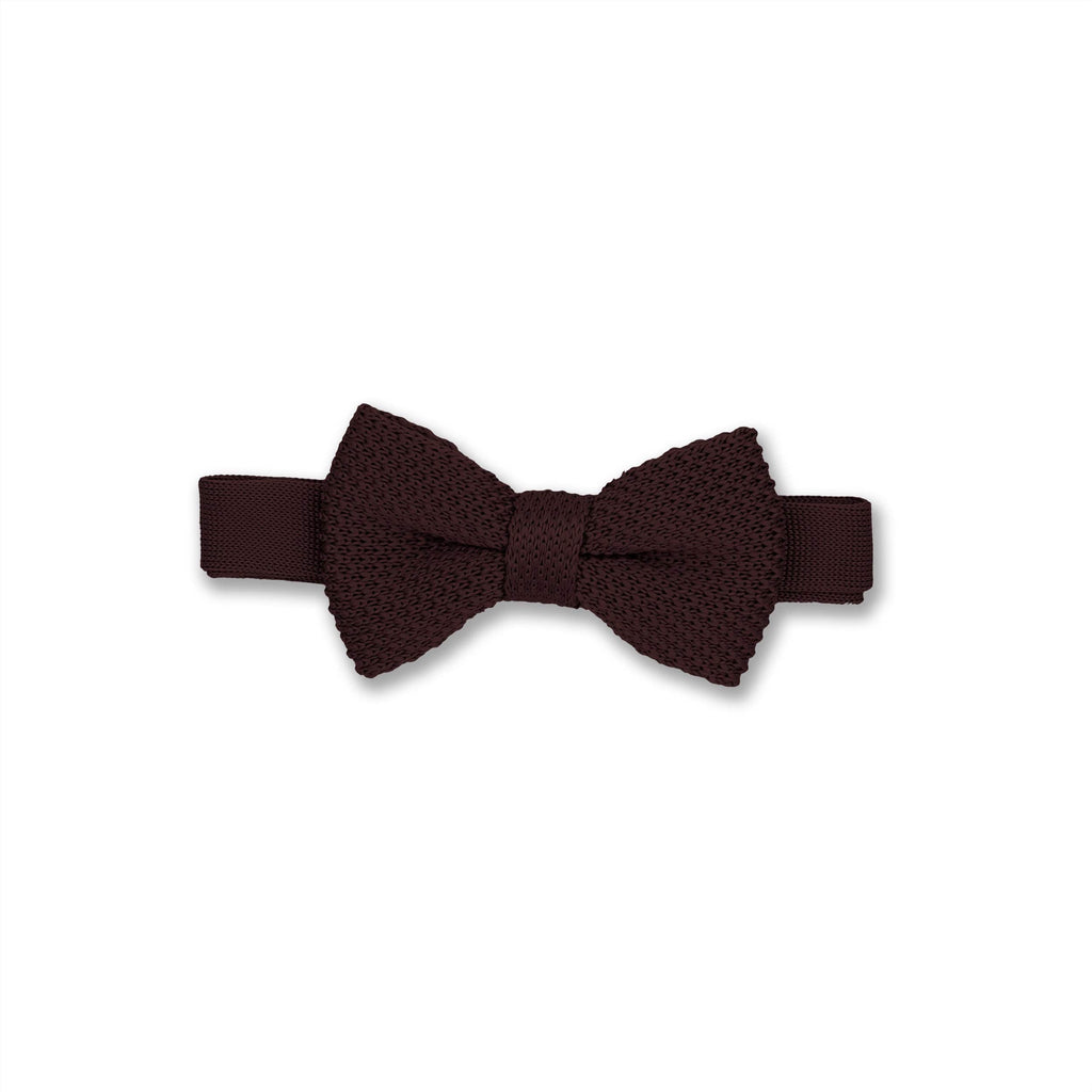Broni&Bo Kids bow tie Brown Children's brown knitted bow tie