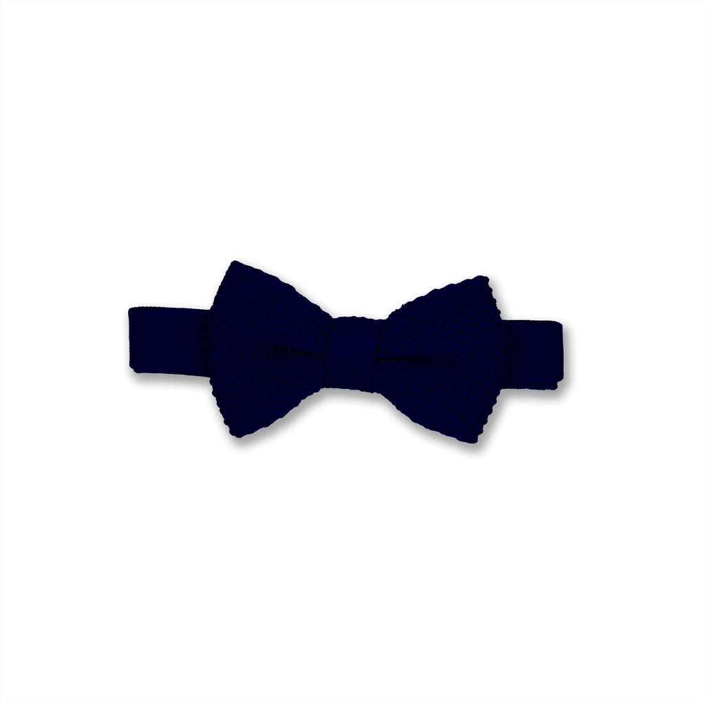 Broni&Bo Kids bow tie Navy Blue Children's navy blue knitted bow tie