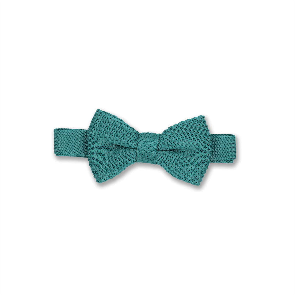 Broni&Bo Kids Bow Ties Teal Children's knitted bow ties