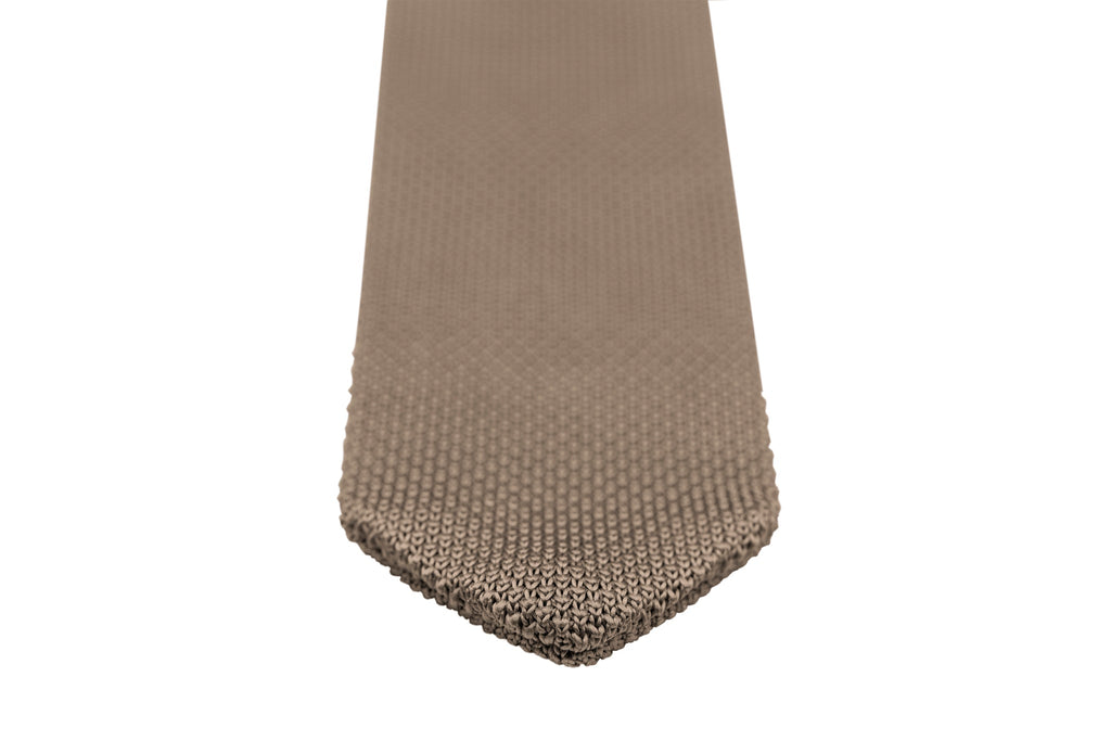 Broni&Bo Tie Champagne Champagne knitted tie