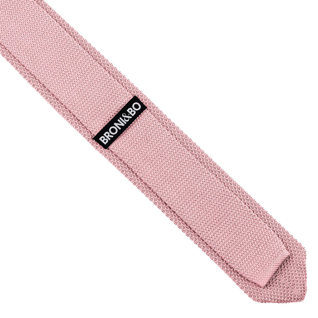 Broni&Bo Tie Dusty Pink Dusty pink knitted tie