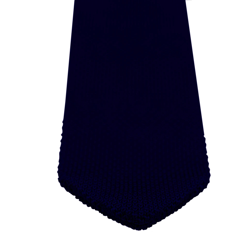 Broni&Bo Tie Ink Blue Ink blue knitted tie