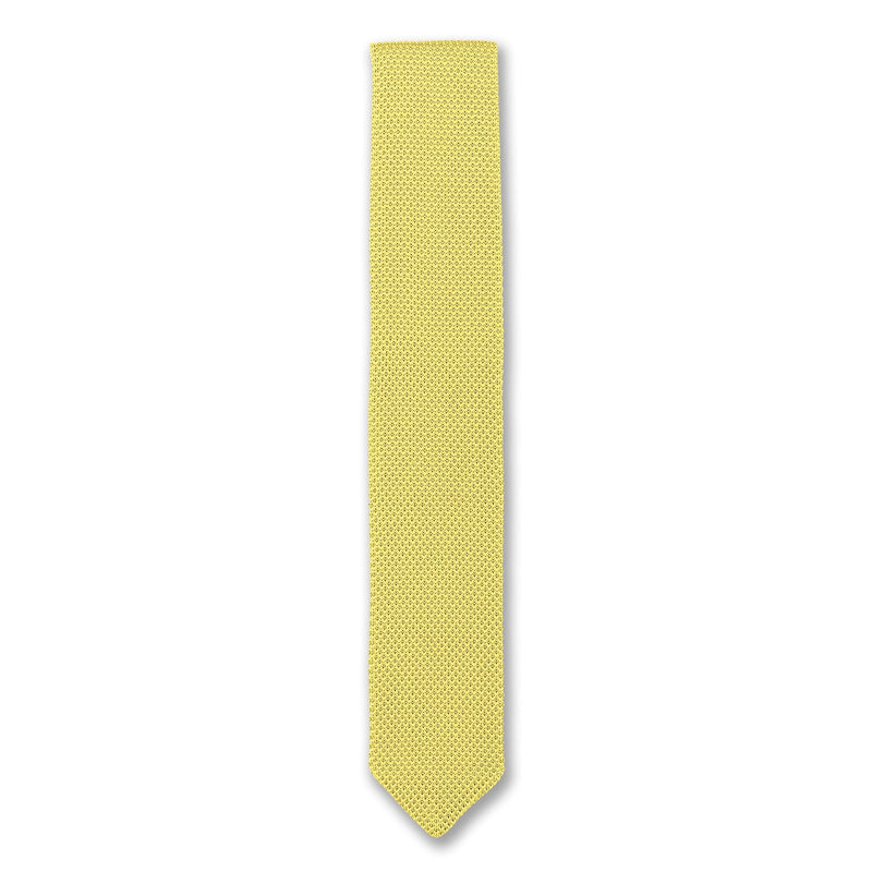 Broni&Bo Tie Mellow Yellow Mellow yellow knitted tie