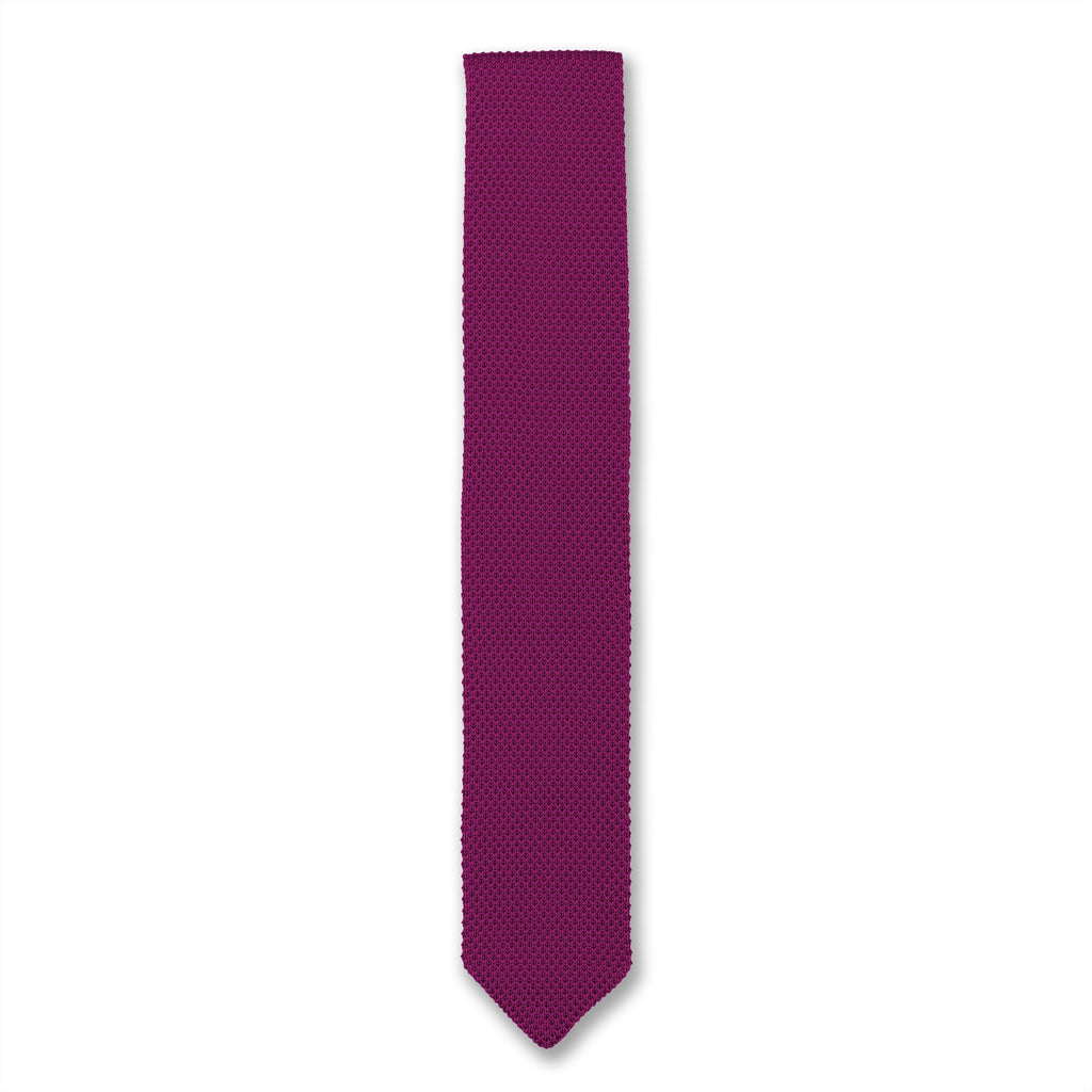 Broni&Bo Berry Pink Knitted ties