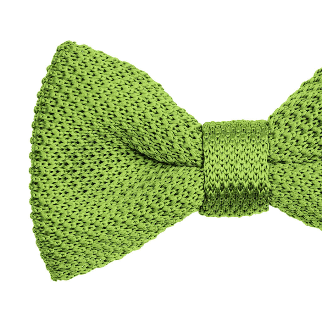 Broni&Bo Bow Tie Emerald Green Emerald Green Knitted Bow Tie