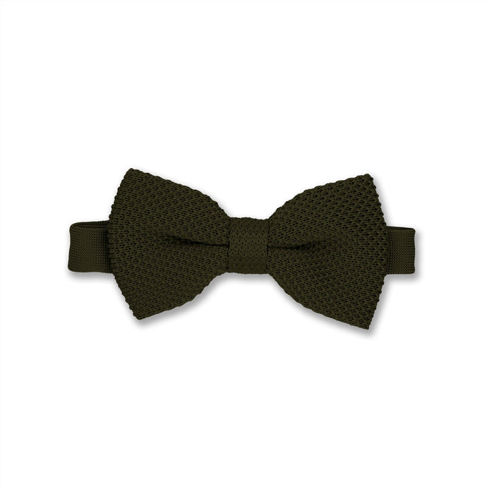 Broni&Bo Bow Tie Moss Green Moss green knitted bow tie