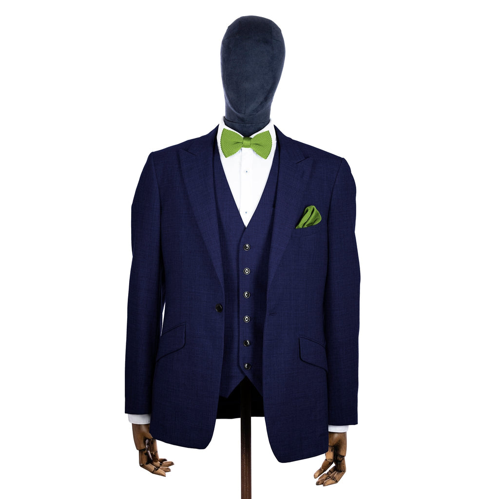 Broni&Bo Bow tie sets Emerald Green Emerald green knitted bow tie and pocket square set