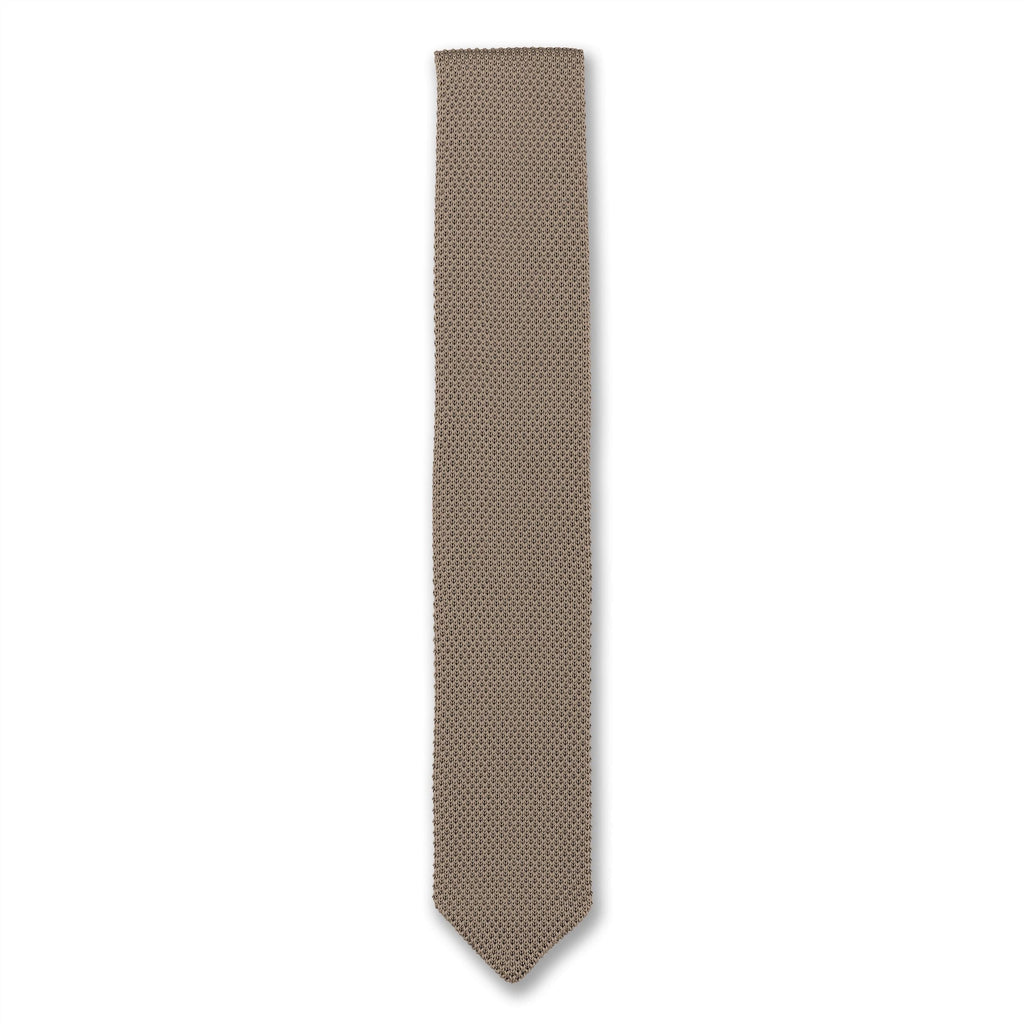 Broni&Bo Champagne Knitted ties