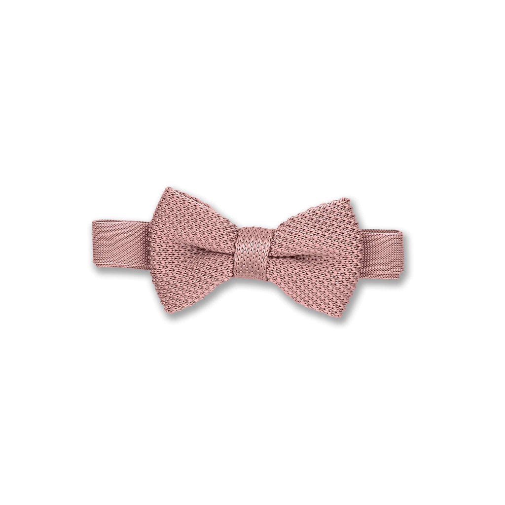 Broni&Bo Kids bow tie Antique Rose Children's antique rose knitted bow tie