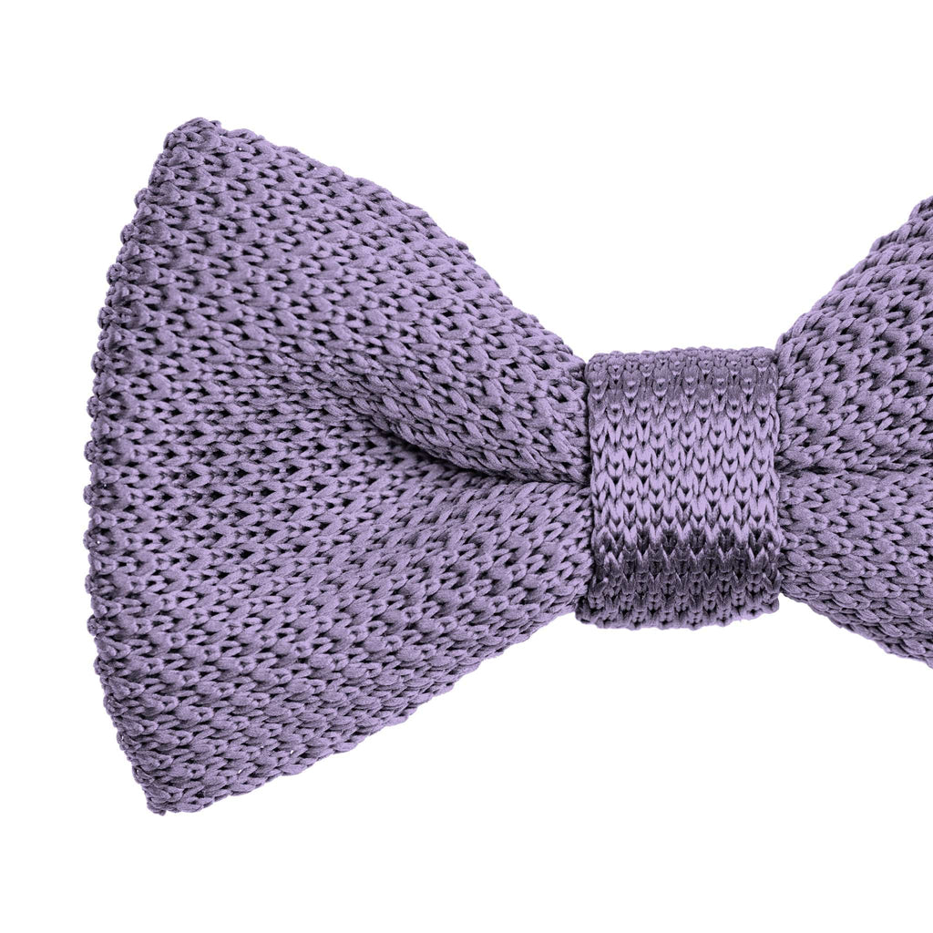 Broni&Bo Kids bow tie Blue Lilac Children's blue lilac knitted bow tie