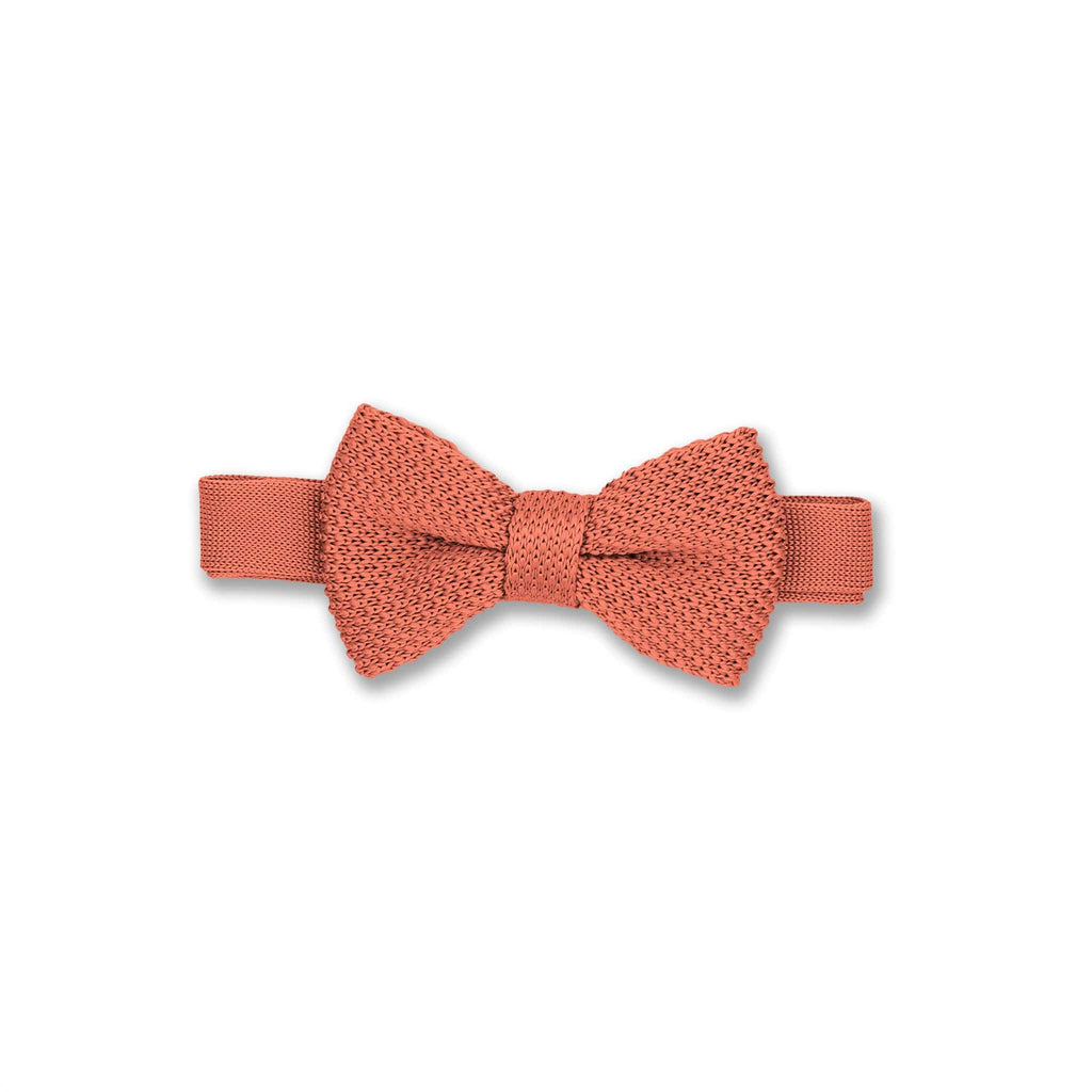 Broni&Bo Kids bow tie Rustic Orange Rustic Orange Children's Knitted Bow Tie
