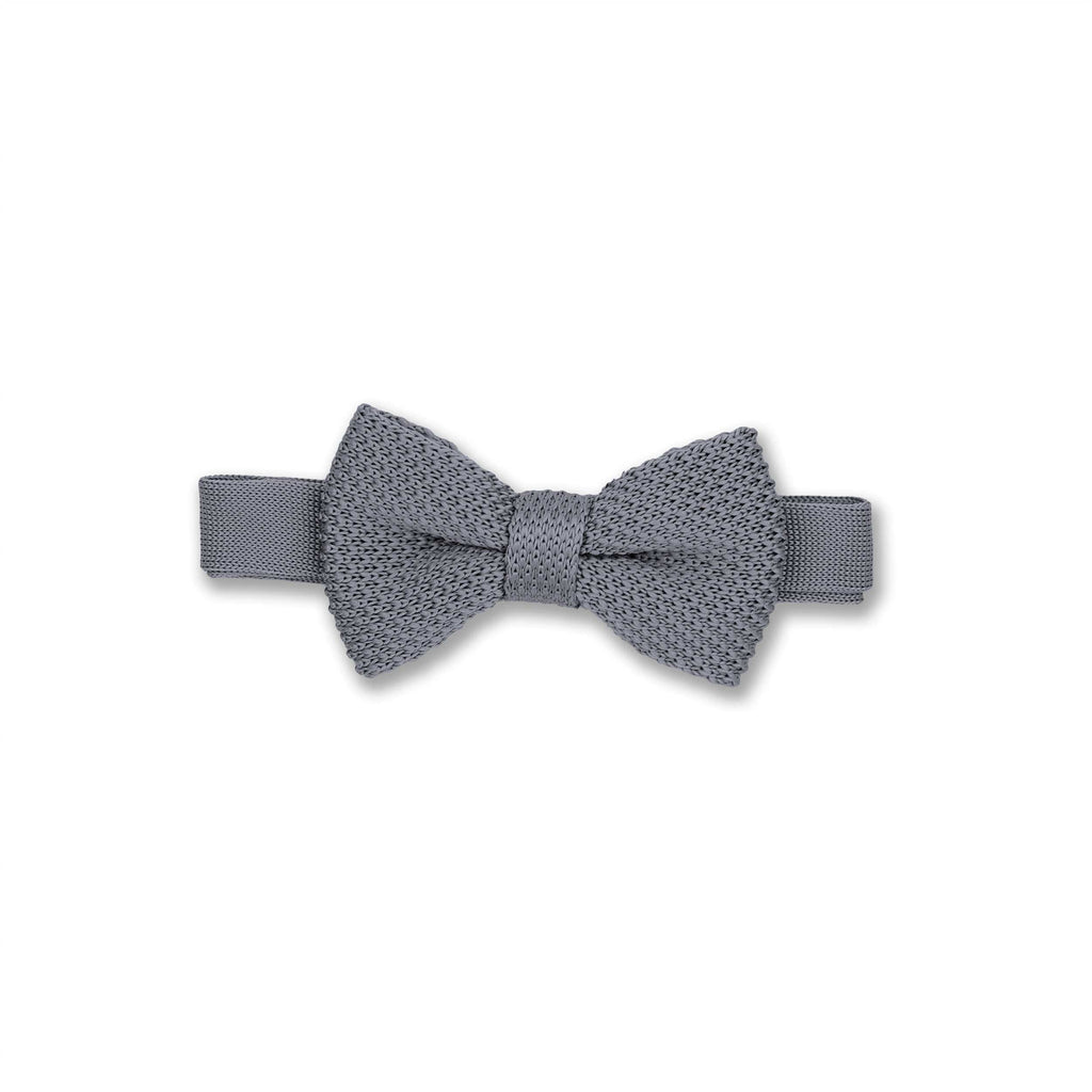 Broni&Bo Kids Bow Ties Dove Grey Children's knitted bow ties