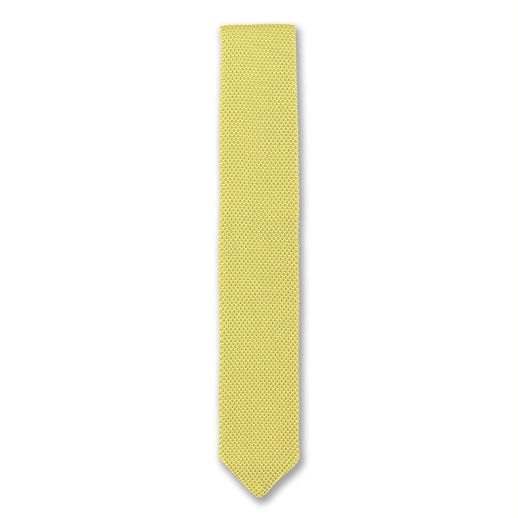Broni&Bo Mellow Yellow Knitted ties