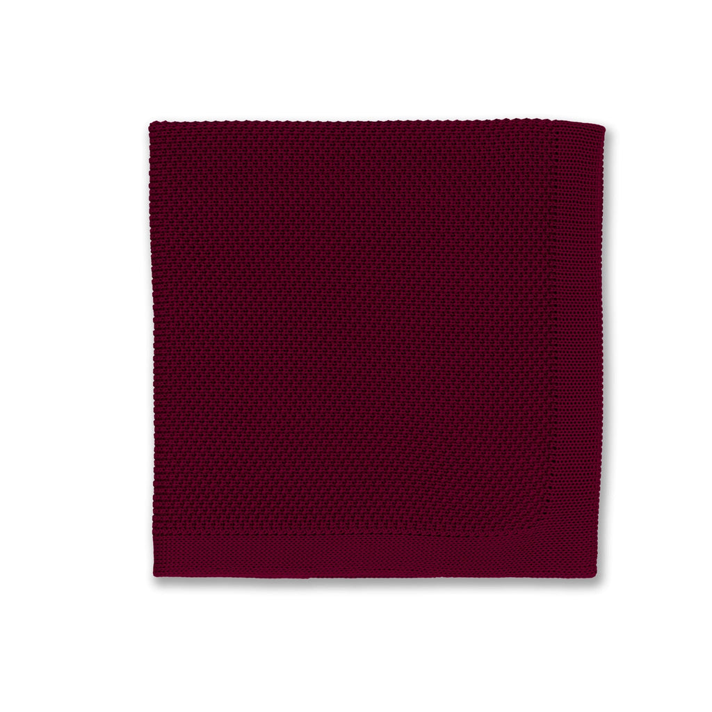 Broni&Bo Mulberry Knitted Pocket Square