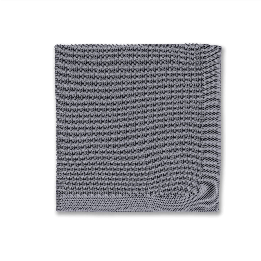 Broni&Bo Pocket Square Dove grey knitted pocket square