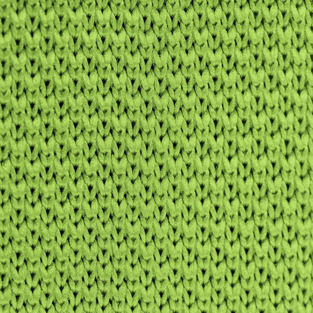 Broni&Bo Pocket Square Emerald green knitted pocket square
