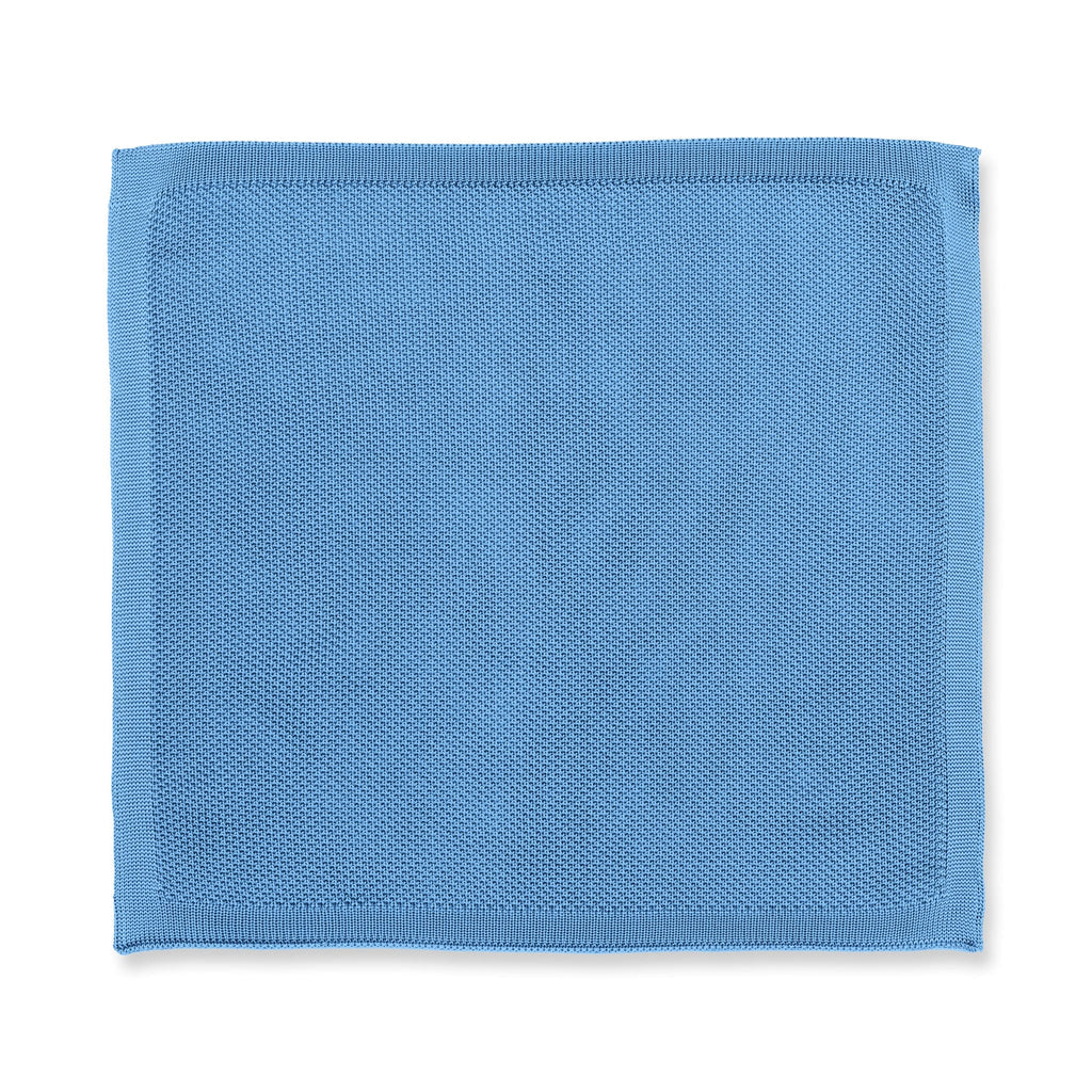 Broni&Bo Pocket Square Pastel blue knitted pocket square