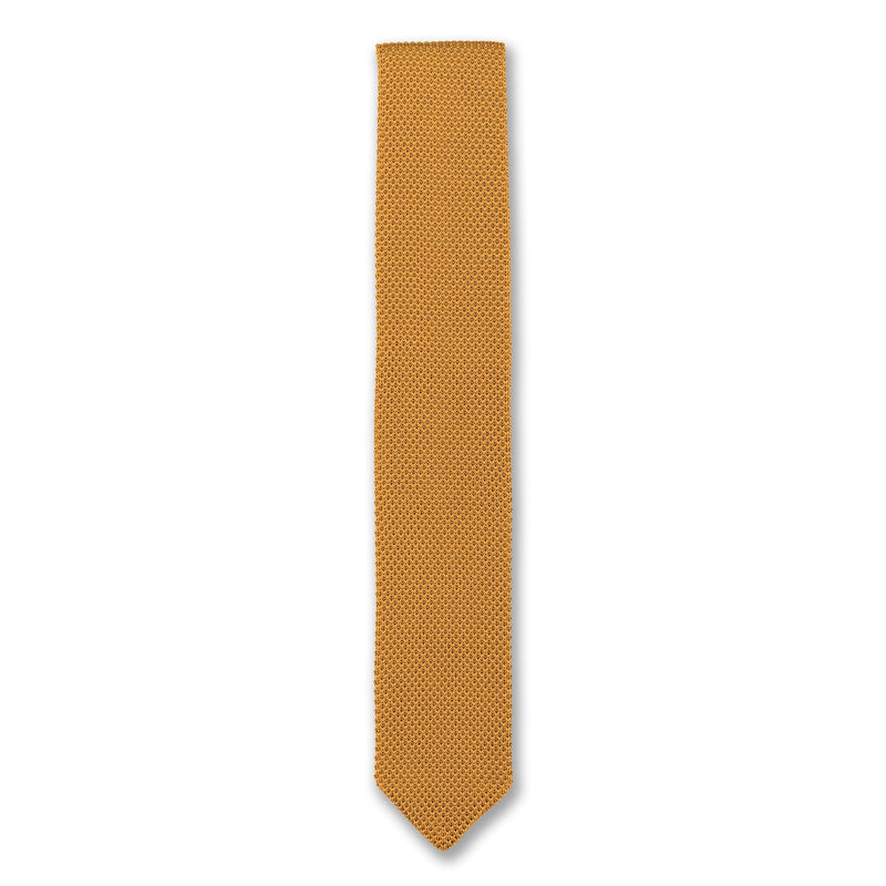Broni&Bo Tie Champagne Gold Champagne gold knitted tie