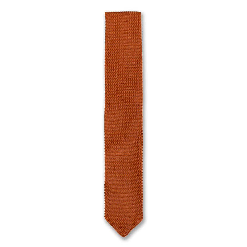 Broni&Bo Tie Copper Copper knitted tie