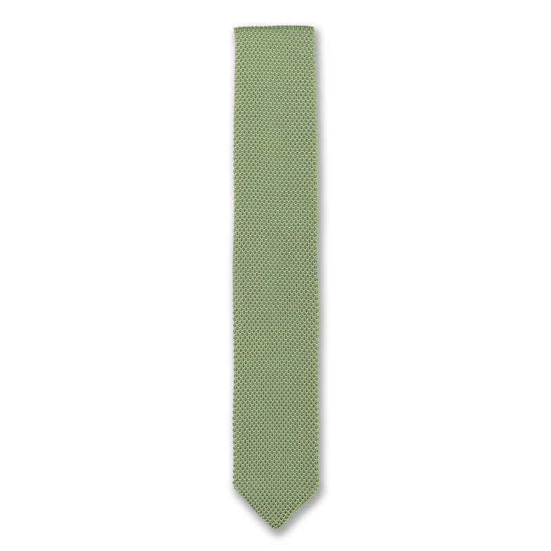 Broni&Bo Tie Olive Green Olive green knitted tie