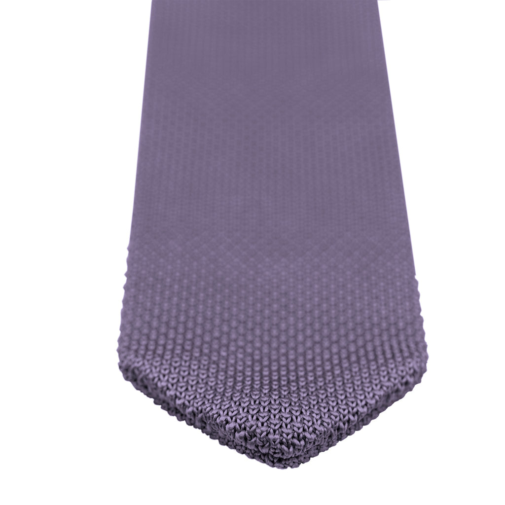 Broni&Bo Tie sets Blue Lilac Blue lilac knitted tie and pocket square set