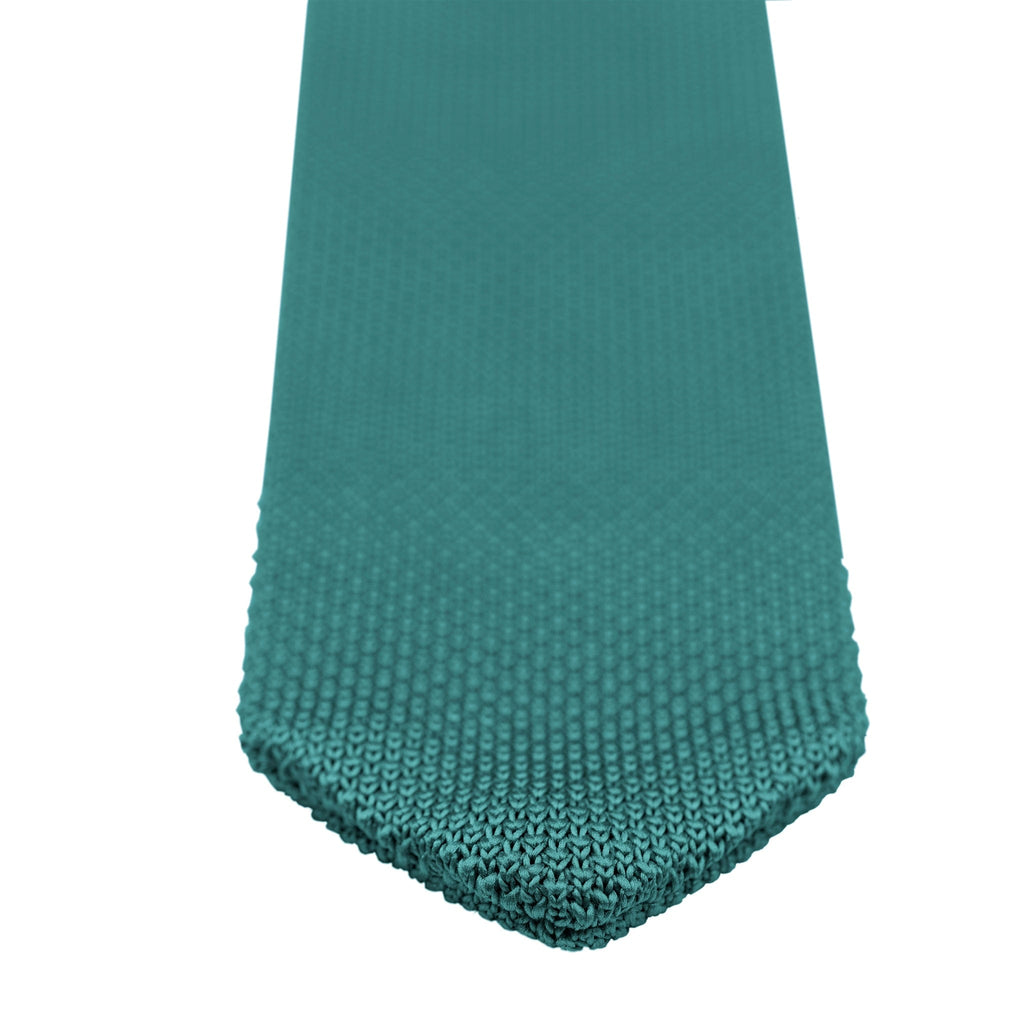 Broni&Bo Tie Teal Teal knitted tie